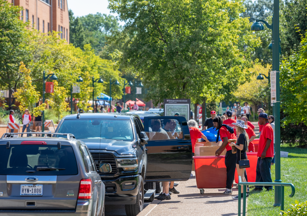 WashU move-in weekend